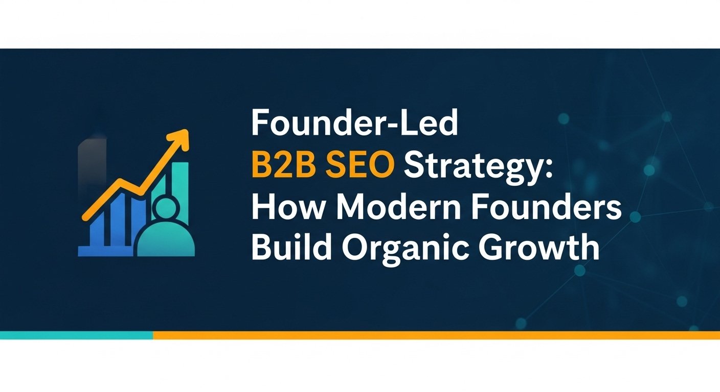 Founder-Led B2B SEO Strategy How Modern Founders Build Organic Growth